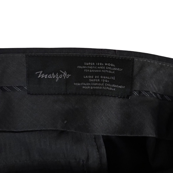 Banana Republic Slim Fit Black Dress Pants - Picture 5 of 8